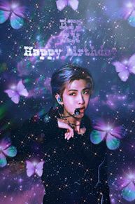 BTS RMの画像(センイル/誕生日/생일に関連した画像)