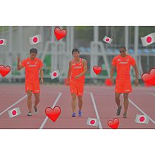 100m日本代表 プリ画像