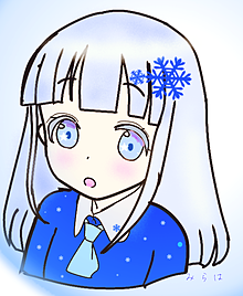 オリキャラ 女の子 雪の結晶の画像1点 完全無料画像検索のプリ画像 Bygmo
