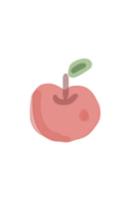 りんご プリ画像
