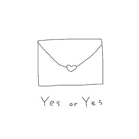 Yes or Yes 告白 手紙 ラブレター ポエムの画像 プリ画像
