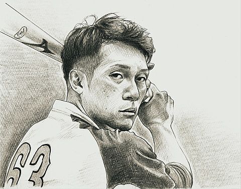 たくやの似顔絵～西川龍馬選手の画像(プリ画像)