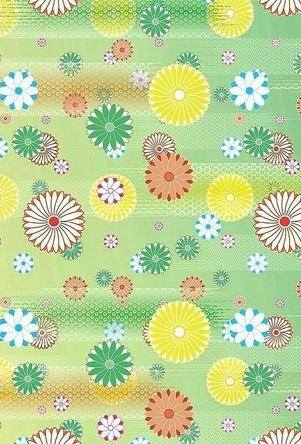 千代紙 和風 和柄 菊 菊花 柄 模様 素材 背景 壁紙の画像 プリ画像
