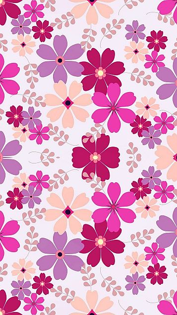 壁紙 かわいい 花柄の画像2点 完全無料画像検索のプリ画像 Bygmo