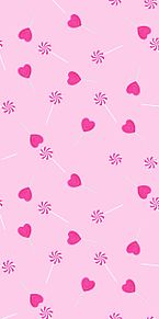 バレンタイン  ハート柄  ピンクの画像(ハート柄に関連した画像)