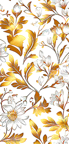 秋 秋色 総柄 パターン 植物柄 背景 模様の画像(パターンに関連した画像)