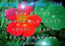 HAPPY NEW YEAR 2016 プリ画像