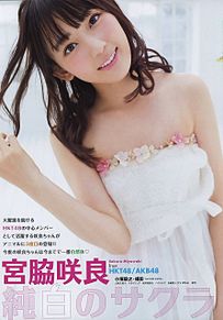 宮脇咲良 HKT48 AKB48 ヤングアニマルの画像(ヤングアニマルに関連した画像)
