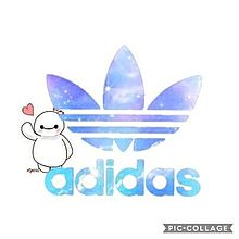 adidas ロゴの画像(青/紫/パステルカラーに関連した画像)