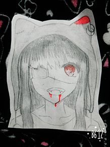 吸血鬼少女 詳細への画像(自作絵に関連した画像)