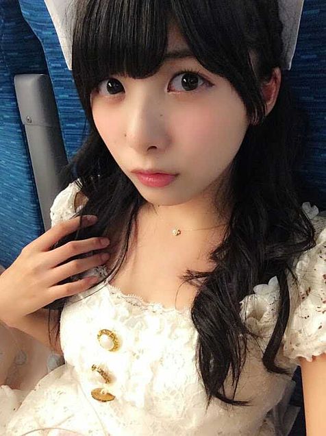 HKT48 岡田栞奈 AKB48 NMB48 SKE48  加工画像 乃木坂46 総選挙　おかぱん　の画像(プリ画像)