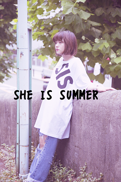 she is summerの画像(プリ画像)
