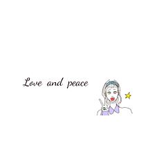 Love & peaceの画像(Peaceに関連した画像)
