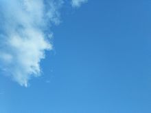 ☁青空　空　雲 プリ画像