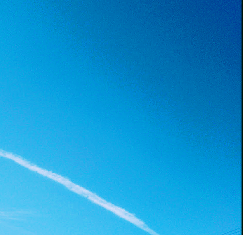 ☁ sky　contrail☄️の画像 プリ画像