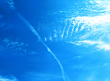 ☁ sky　contrail☄️の画像(contrailに関連した画像)