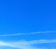 ☁ sky　contrail☄️の画像(contrailに関連した画像)