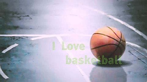 I Love basketballの画像(プリ画像)