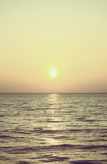 原画.夏 〈 海岸の日の出 〉の画像(プリ画像)
