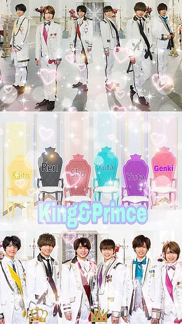 King＆Prince ロック画面