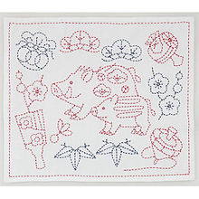 干支、縁起物の美しい刺繍 ホビーラホビーレの画像(刺繍に関連した画像)