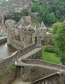 フランスのフジェール城の中世の世界を歩くの画像(行ってみたいところに関連した画像)