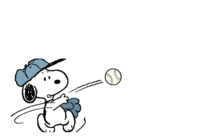 キャラクター スヌーピー 野球の画像7点 完全無料画像検索のプリ画像 Bygmo
