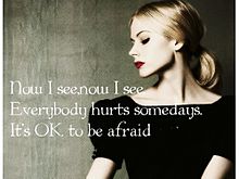 Avril Lavigne/everybody hurts  プリ画像