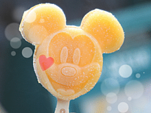 Disney ice creamの画像(ハート オレンジに関連した画像)