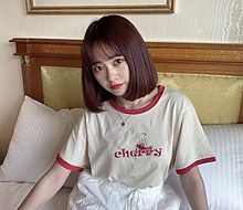 女の子   韓国 プリ画像