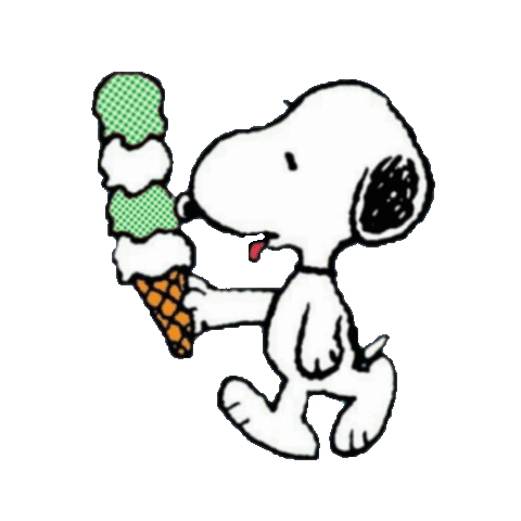 緑色 スヌーピー アイスクリーム グリーンの画像 プリ画像