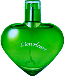 ライオンハート グリーン 緑色 香水ボトルの画像(透明加工に関連した画像)