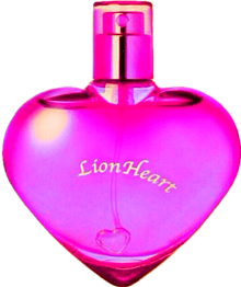 ライオンハート 桃色 ショッキングピンク 香水ボトルの画像(透明加工に関連した画像)