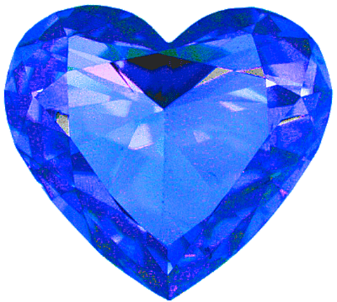 ハート 青色 水色 スカイブルー 宝石の画像 プリ画像