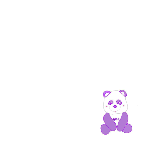 aaa えーパンダ 紫の画像9点｜完全無料画像検索のプリ画像💓byGMO