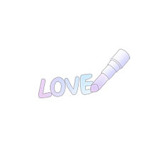 LOVE リップクリーム¨̮の画像(ネオンseriesに関連した画像)