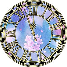 桜で時計加工してみた🌸の画像(時計に関連した画像)