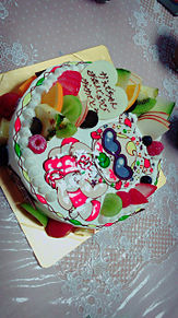 今年の誕生日ケーキ💕の画像(ジャニーズwest 誕生日ケーキに関連した画像)