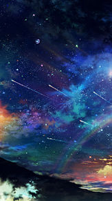 星空 / 夜空 /空の画像(背景／壁紙に関連した画像)