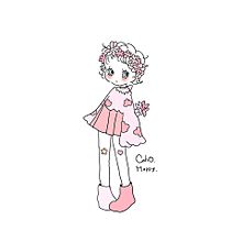 ピンクのお花の画像(原画元素材に関連した画像)