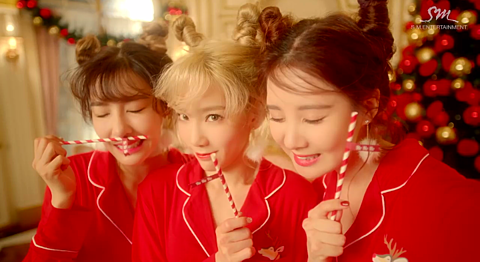 소녀시대 TTS  Dear Santaの画像(プリ画像)
