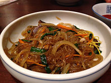 チャプチェの画像(韓国料理に関連した画像)