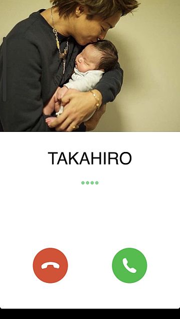 TAKAHIRO 電話の画像 プリ画像