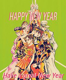 HAPPY NEW YEARの画像(東方仗助に関連した画像)