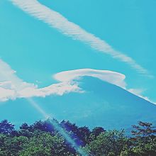 空富士山の画像(富士山に関連した画像)