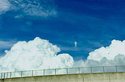 夏の雲の画像(プリ画像)