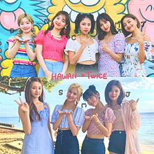 ハワイ × TWICEの画像(K-POP/韓国/女の子に関連した画像)