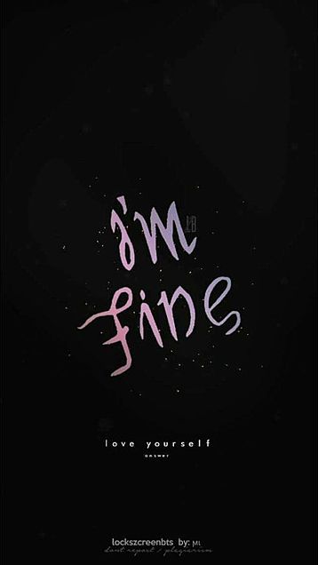 I’m fineの画像(プリ画像)
