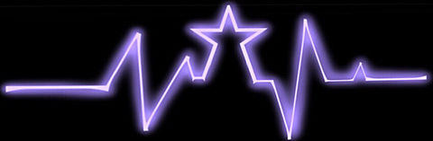 ボーン風ビートヘッダー(紫)の画像 プリ画像
