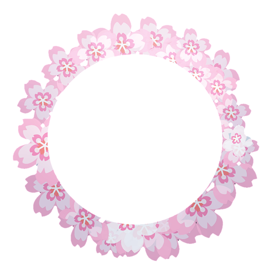 背景透過 フレーム 飾り枠 桜 完全無料画像検索のプリ画像 Bygmo